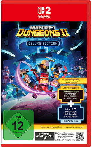 Minecraft  Dungeons II  NSW2  Deluxe Edition