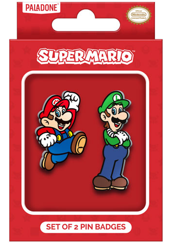 Merc Ansteckpin Super Mario  2-er