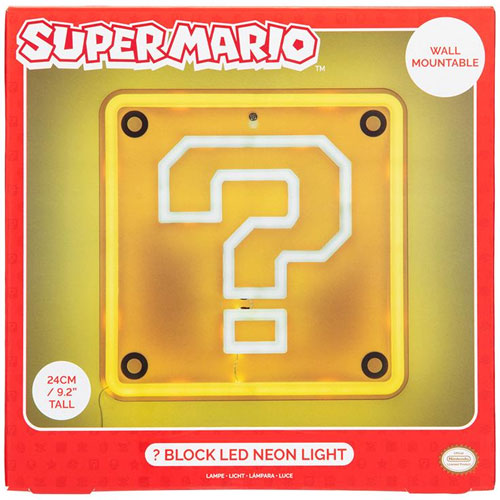 Merc Leuchte Super Mario Fragezeichen Block