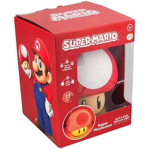 Merc Leuchte Super Mario Pilz SquishyGlo m. Akku
