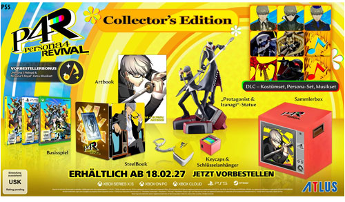 Persona  4 Revival  PS-5  Collectors Edition