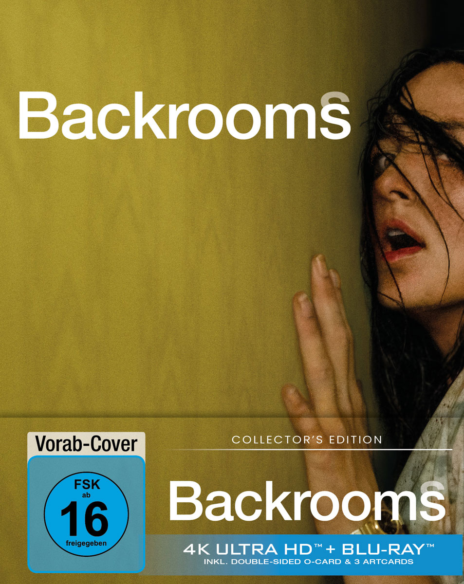 Backrooms (UHD+BR) C.E. 4K 
Collectors Edition, O-Card & 3x Artcards