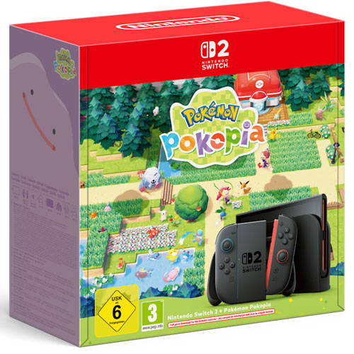 NSW2   Konsole  Black Pokemon Pokopia Bundle
