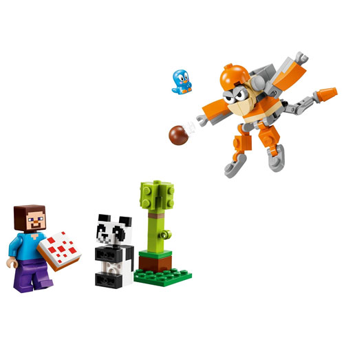 Lego (30672) Minecraft Steve mit Baby-Panda