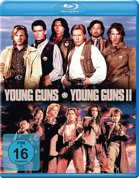 Young Guns 1 & 2 (BR) 
Doppel-Set
