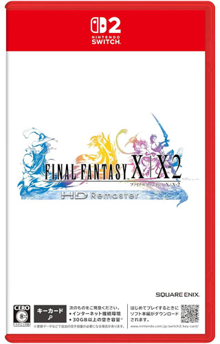 FF X/X-2 HD Rermaster  NSW2  JP 
 Final Fantasy (physical game cartridge) (GAME-KEY-CARD)
