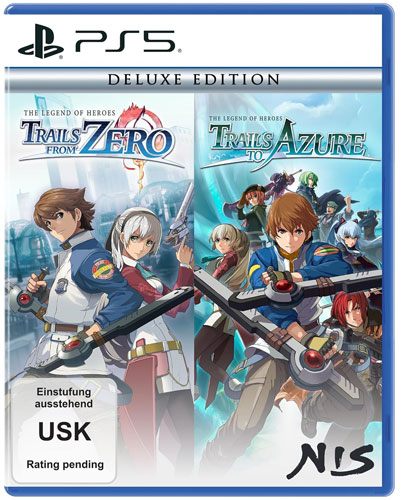 Legend of Heroes: Double Pack Deluxe E.  PS-5 
 The Legend of Heroes: Trails from Zero / The Legend of Heroes: Trails to Azure
