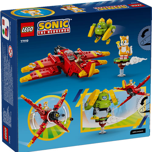 Lego (77119) Sonic Tails Tornado-1
