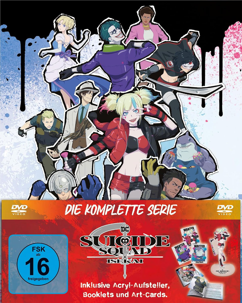 Suicide Squad Isekai - Kompl.Serie (DVD) 
Digipak in Klappbox, 2 Disc