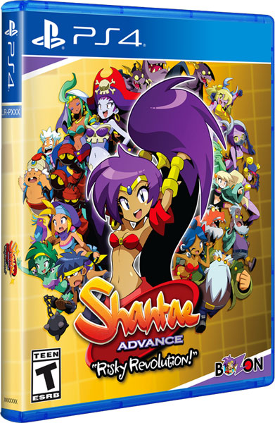 Shantae Adcance: Risky Revolution Classic  PS-4 US
 Limited Run