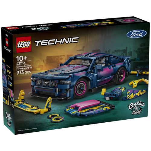 Lego (42236) Technic Ford Mustang GT Auto 
 aus der Tuning-Werkstatt