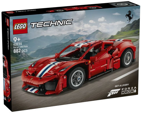 Lego (42235) Technic Ferrari 488 Pista Auto