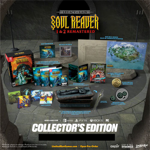 Legacy of Kain: Soul Reaver 1 & 2 Rem. SWITCH  US 
 Remastered Collectors Edition