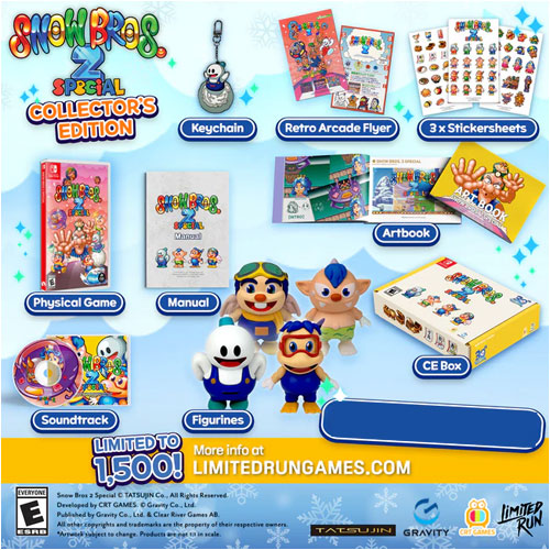 Snow Bros Special 2 Collectors E.  SWITCH  US 
 Limited Run