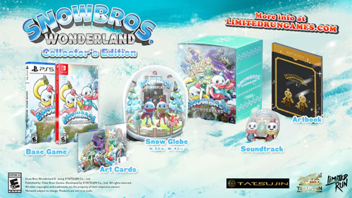 Snow Bros Wonderland Collectors E.  SWITCH  US 
 Limited Run