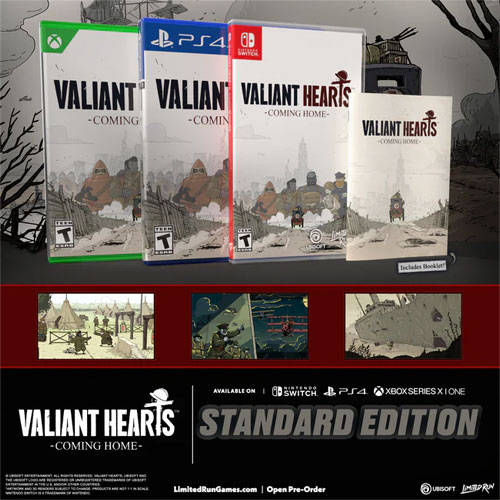 Valiant Hearts: Coming Home  SWITCH  US 
 Limited Run