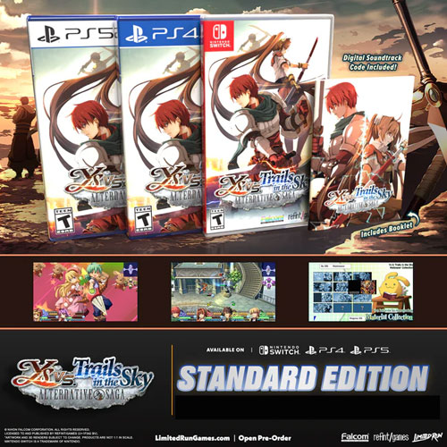 YS vs. Trails in the Sky:  SWITCH  US 
 Alternative Saga Limited Run