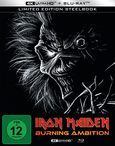 Iron Maiden: Burning Ambition (UHD+BR) LE -SB- 4K 
Limited Steelbook