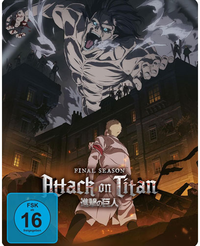 Attack on Titan - Final Season (BR) LE -SB- GA RE.
 Relaunch Gesamtausgabe, Limited Edition Steelbook
