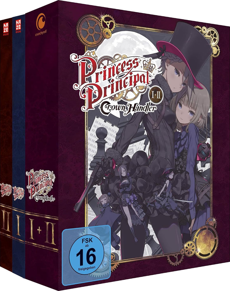 Princess Principal - Staffel 1 + OVAs (DVD) GA
Gesamtausgabe ohne Schuber