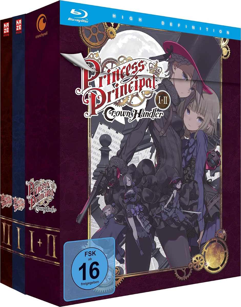 Princess Principal - Staffel 1 + OVAs (BR) GA
Gesamtausgabe ohne Schuber