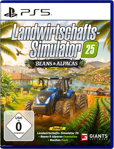 Landwirtschafts-Simulator 25  PS-5 Beans & Alpacas
 Edition