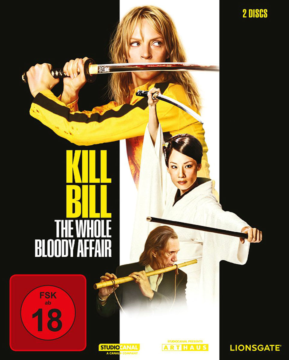 Kill Bill: The Whole Bloody Affair (BR) Vol. 1&2 
Min: 253/DD5.1/WS