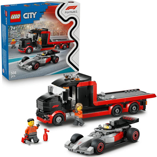 Lego (60493) City F1 Truck mit Audi F1 Rennwagen