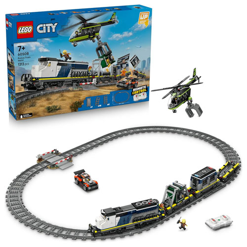 Lego (60508) City Überfall aud den Polizeizug
