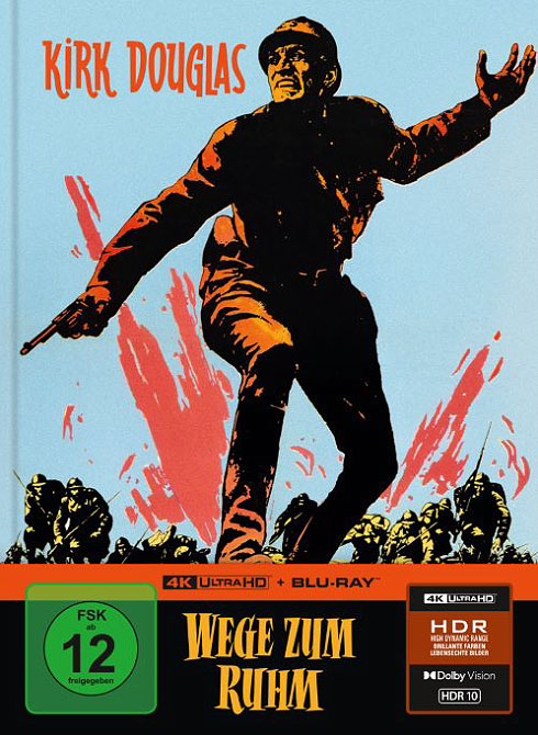 Wege zum Ruhm (UHD+BR) LE -MB- 
Limitiertes 2-Disc-Mediabook, 4K