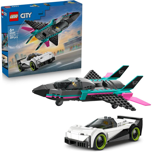 Lego (60489) City Düsenflieger vs. Rennauto