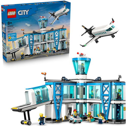 Lego (60502) City Flughafen mit Flugzeug