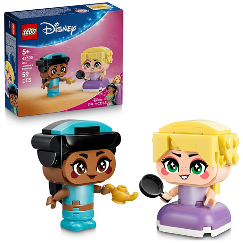 Lego (43303) Disney Mini-Prinzessinnen Jasmin 
 und Rapunzel