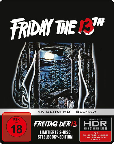 Freitag der 13te 1 (UHD+BR) LE -SB- 4K 
Limited Steelbook