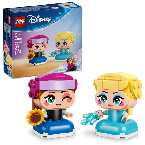 Lego (43284) Disney Die Mini-Prinzessinnen Anna 
 und Elsa