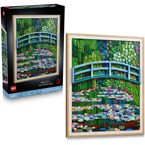 Lego (31220) Art Claude Monet - Brücke 
 über einen Seerosenteich