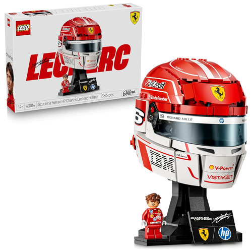 Lego (43014) Editions Scuderia Ferrari HP 
 Charles Leclerc Helm