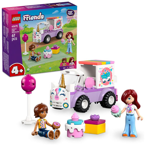 Lego (42675) Friends Einhorn-Kuchenlieferwagen