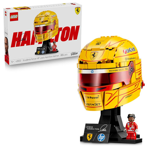 Lego (43022) Editions Scuderia Ferrari HP 
 Lewis Hamilton Helm