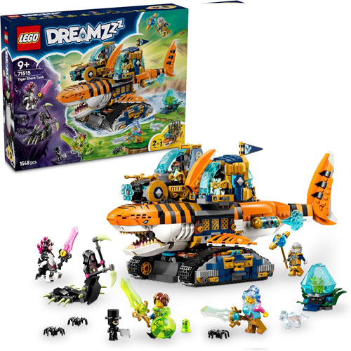 Lego (71515) DreamZzz Tigerhai-Fahrzeug