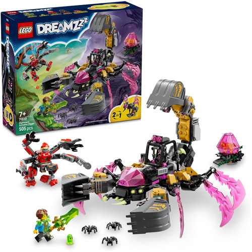 Lego (71513) DreamZzz Albtraum-Skorpionbagger