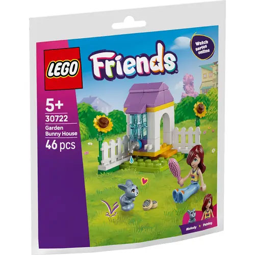 Lego (30722) Friends Garten mit Hasenstall