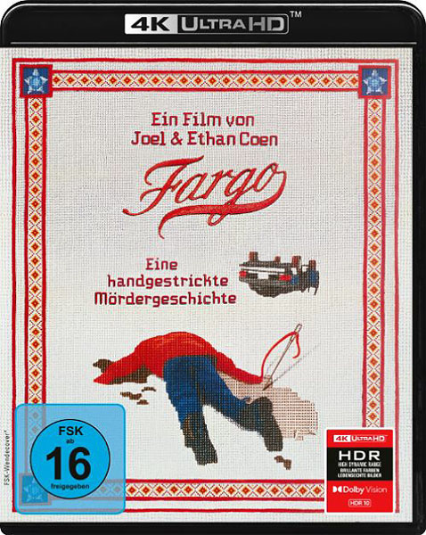 Fargo - Blutiger Schnee (UHD) 4K 
Min: 98/DD5.1/WS