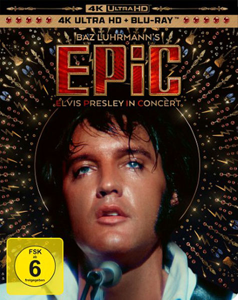 EPiC: Elvis Presley in Concert (UHD+BR) LE SB 4K 
Limited Edition. Steelbook