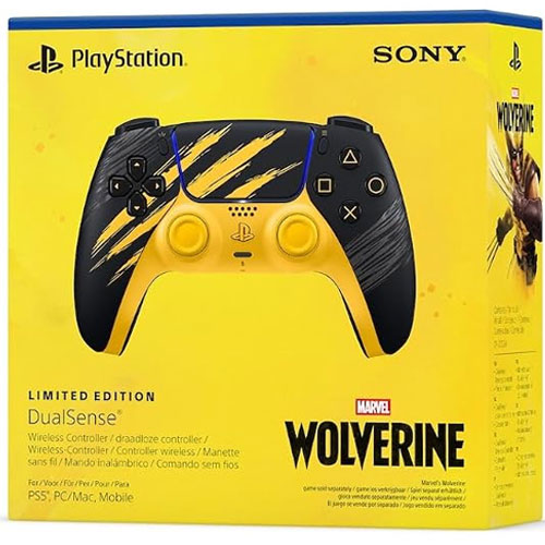 PS5  Controller DualSense  V3  Wolverine
 Battle Yeollow Edition   AUSVERKAUFT
