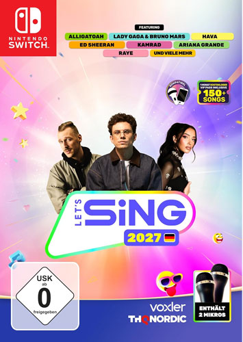 Lets Sing  2027  Switch  Deutsche Hits + 2 Mics