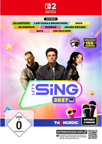 Lets Sing  2027  NSW2  Deutsche Hits + 2 Mics