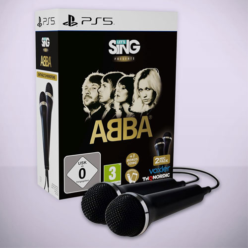 Lets Sing  2027  PS-5  ABBA  + 2 Mics