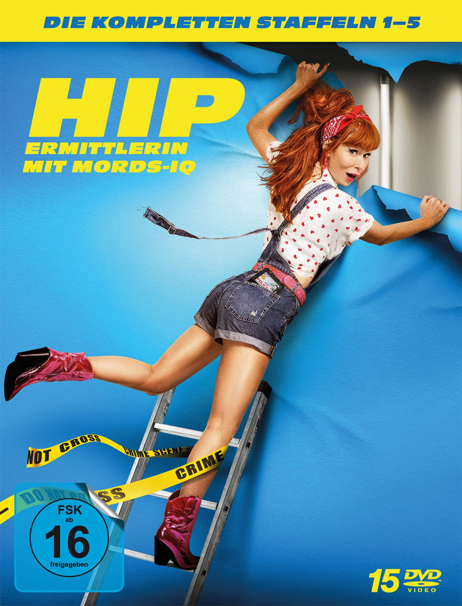 HIP: Ermittlerin mit Mords-IQ - Staffel 1-5 (DVD) 
Limitierte Fan-Edition inkl. Magnet-Sticker