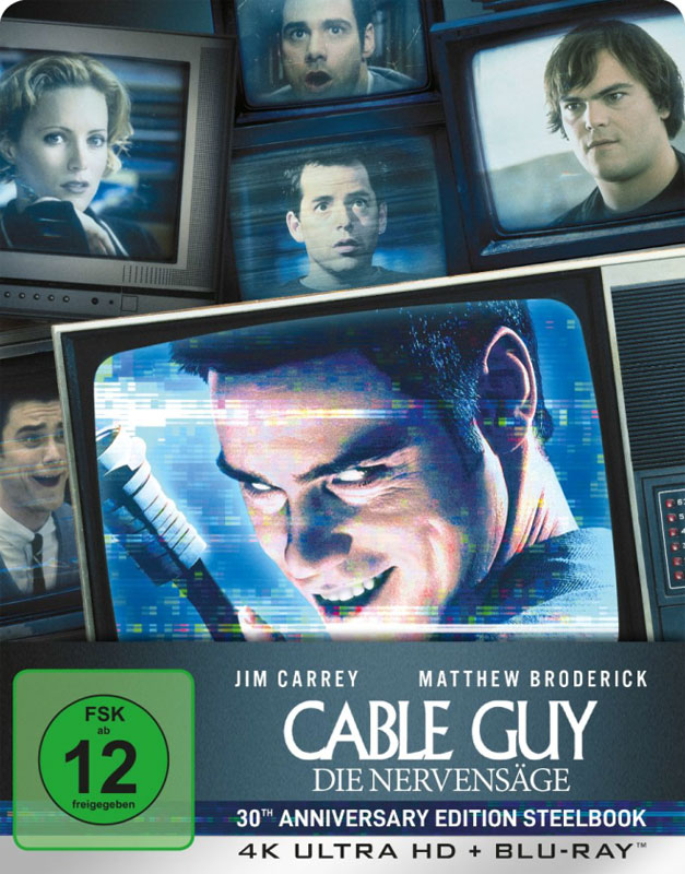 Cable Guy - Die Nervensäge (UHD+BR) LE -SB- 4K 
Limited 30th Anniversary Edition Steelbook